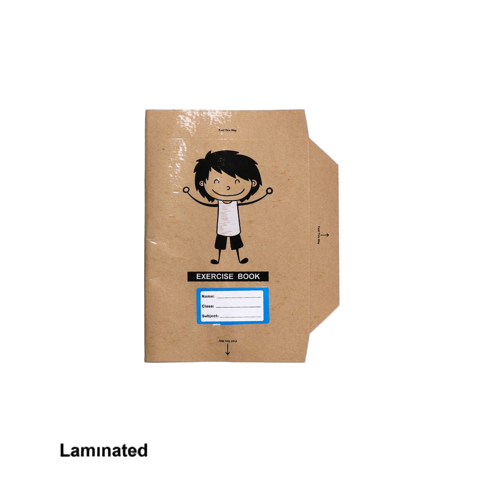 TeePee Brown Book Cover A5 laminated 10s