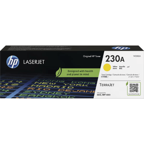 HP 230A Yellow Original LaserJet Toner Cartridge - duodesk
