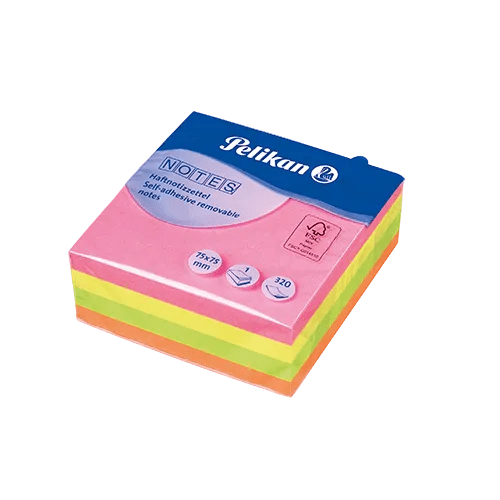 Pelikan 76*76 mm Sticky Notes Neon (400 sheets) - duodesk