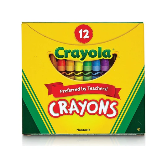Crayola Wax Crayons 12s