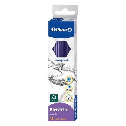 Pelikan Pencil HB Without Eraser 957126 12s