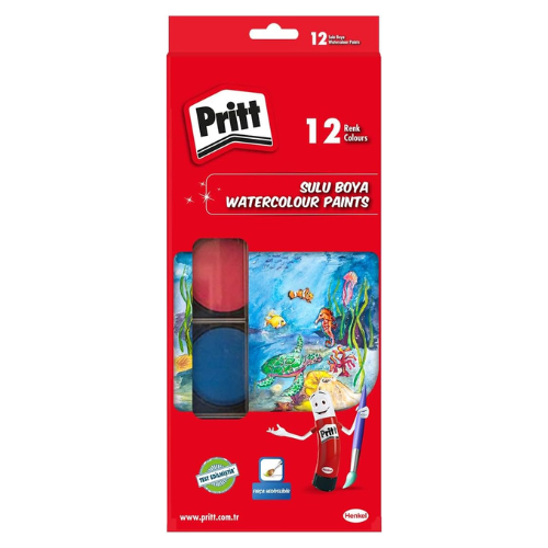 Pitt Water Colours 12-colour set