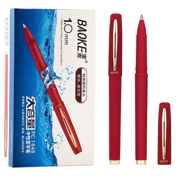 Baoke Gel Pen 1.0 Pack of 12 - duodesk