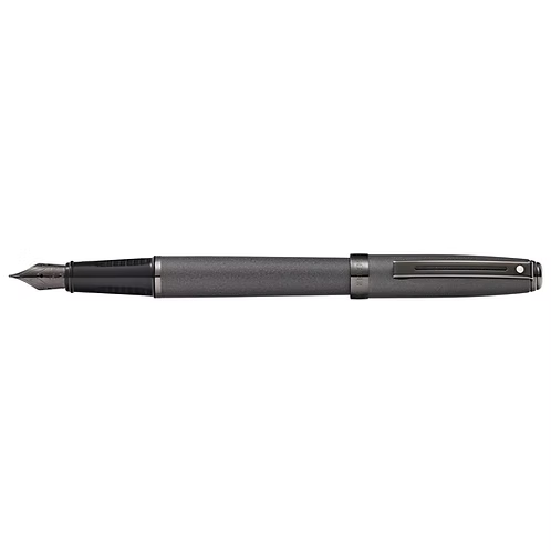 Sheaffer 9146 Prelude Matte Gunmetal Fountain Pen Grey