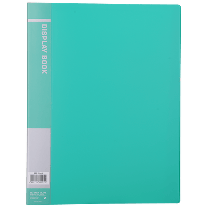 Deli E5002 A4 Display Book (20 pockets) - duodesk