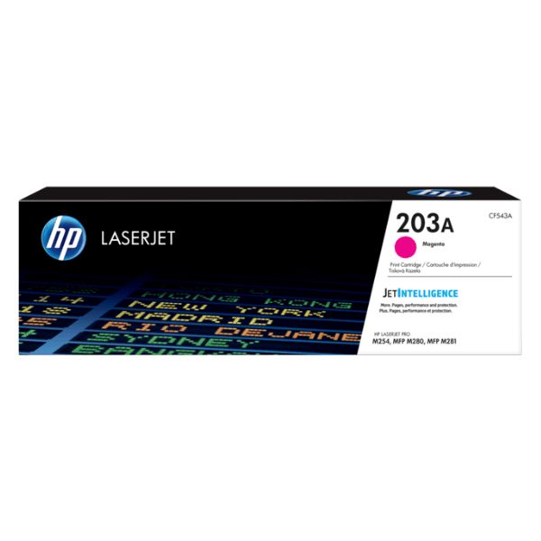HP 203A Magenta Original LaserJet Toner Cartridge - duodesk