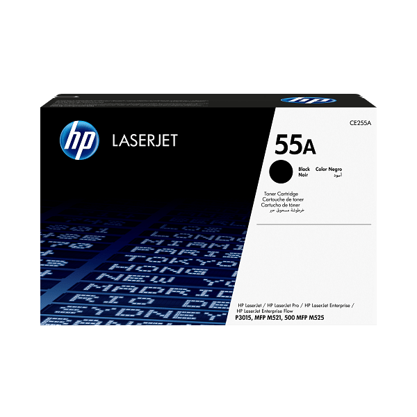 HP 55A Black Original LaserJet Toner Cartridge - duodesk