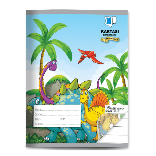 Kartasi A5 1/2 Inch Single Ruled Exercise Book 96 Pages - duodesk