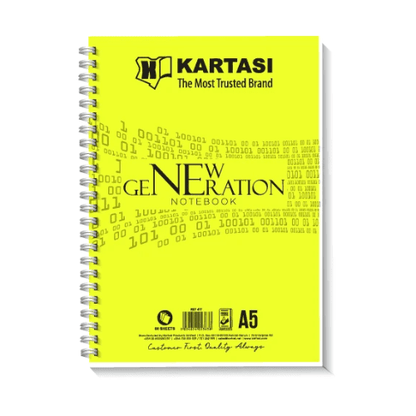 Kartasi A5 New Generation Notebook - duodesk
