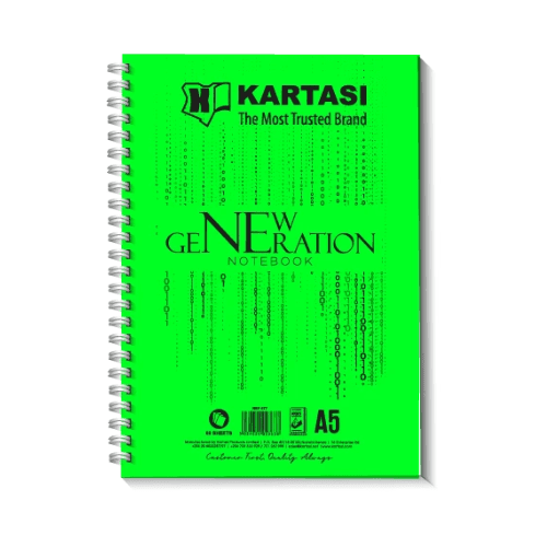 Kartasi A5 New Generation Notebook - duodesk