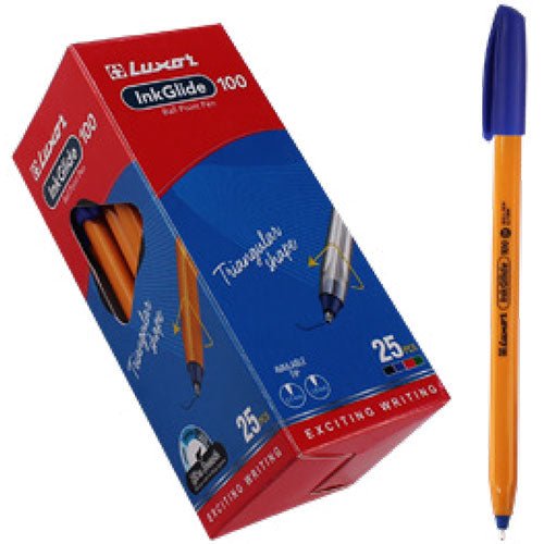 Luxor InkGlide 100 Ball‑Pen 25s - duodesk