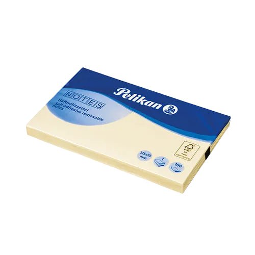 Pelikan 127*76 mm Sticky Notes Yellow (100 sheets) - duodesk
