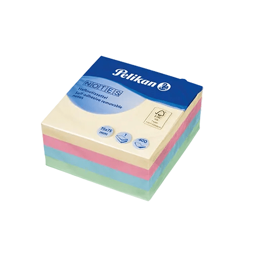 Pelikan 76*76 mm Sticky Notes Pastel (400 sheets) - duodesk