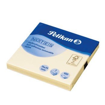 Pelikan 76*76 mm Sticky Notes Yellow (100 sheets) - duodesk