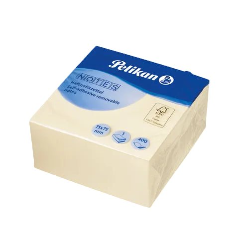 Pelikan 76*76 mm Sticky Notes Yellow (400 sheets) - duodesk