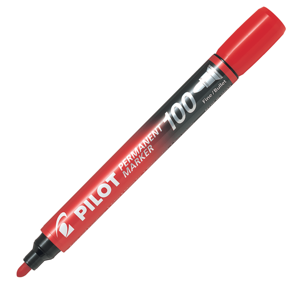 Pilot Permanent Marker 100 Bullet Tip - duodesk