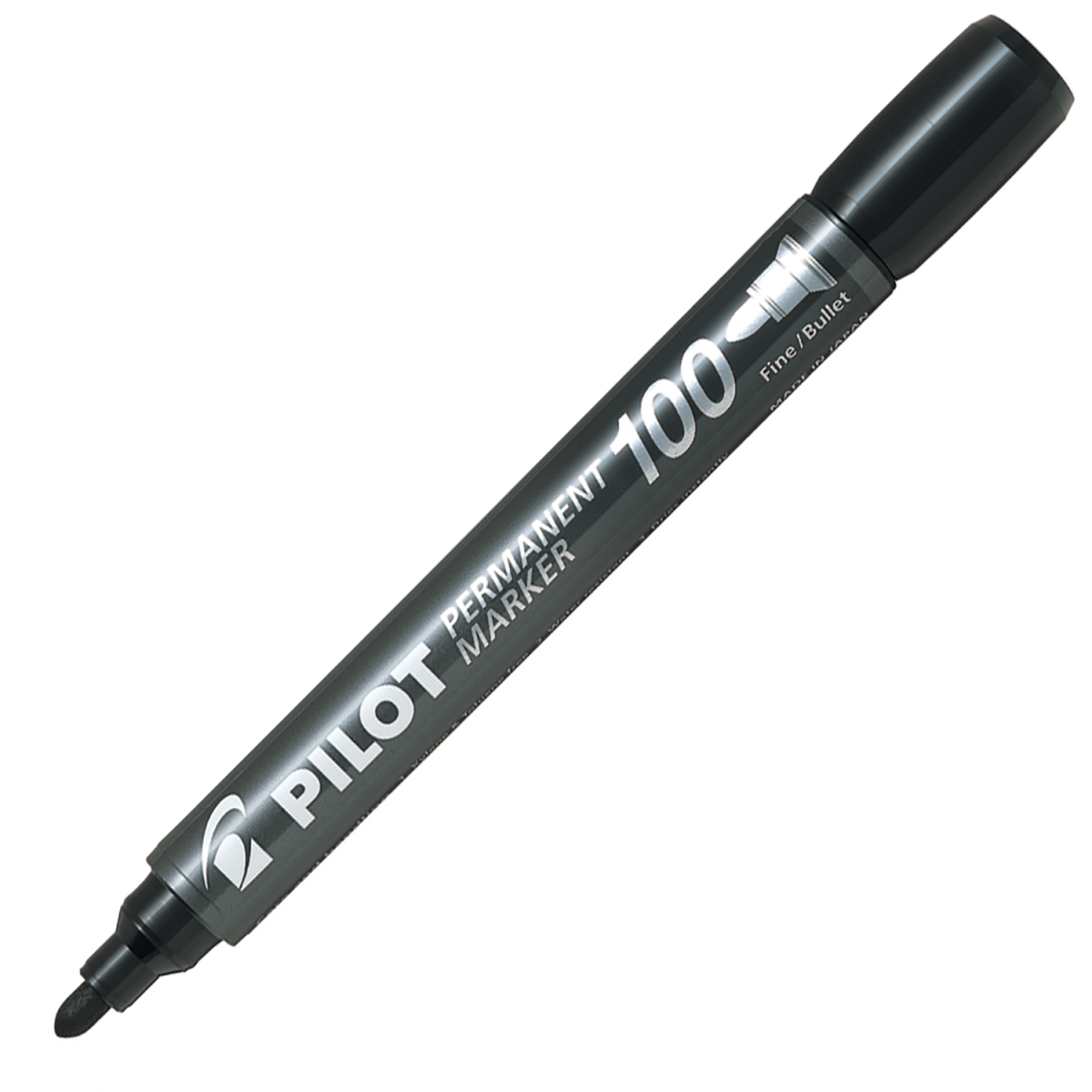 Pilot Permanent Marker 100 Bullet Tip - duodesk
