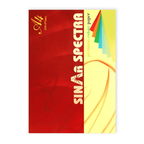 SinAr Spectra A4 Colour Printing Paper Yellow - duodesk