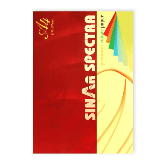 SinAr Spectra A4 Colour Printing Paper Yellow - duodesk